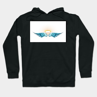 Angel Halo with Wings Hoodie